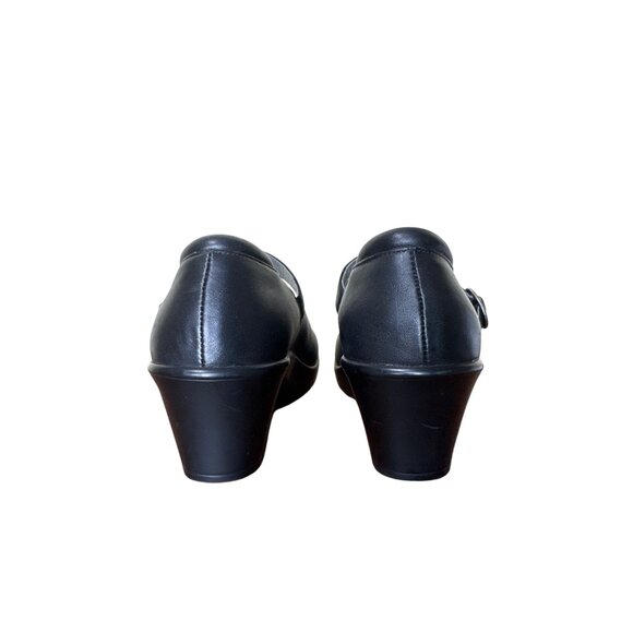 Alegria Harper HAR-641 Black Mary Jane Heels Pumps Leather EU 38 Size US 7.5 - Picture 4 of 14